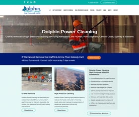 Dolphin Power Cleaning Website